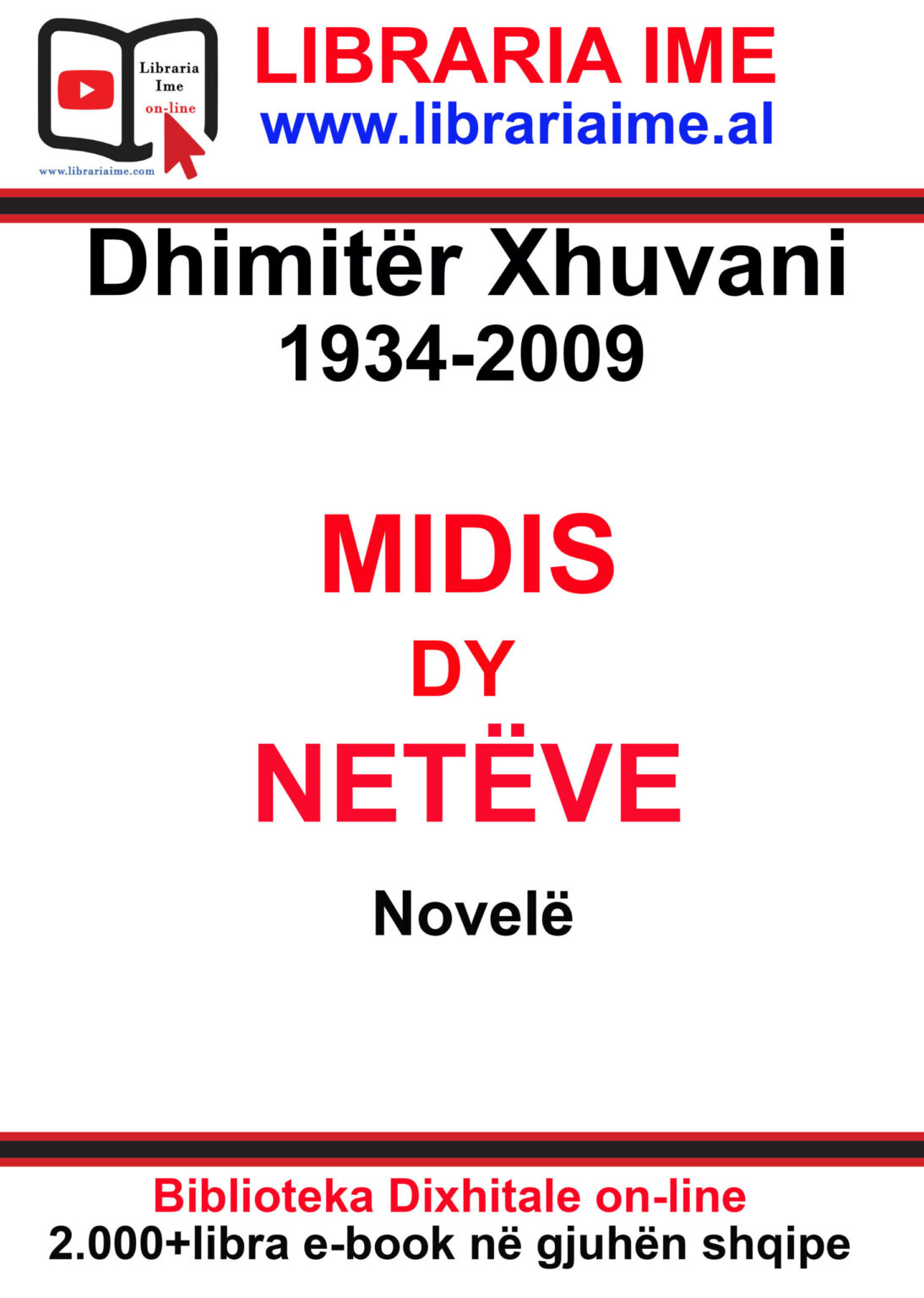 Dhimiter Rapti Dhimiter Xhuvani Midis dy Neteve e book - Libraria Ime